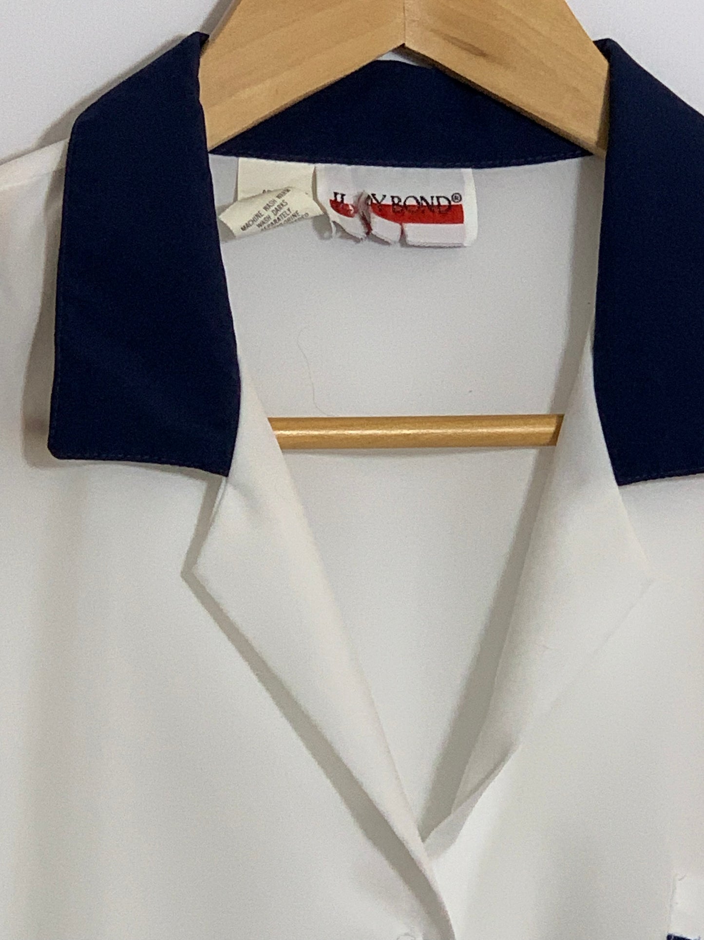 Nautical Vintage Blouse - plus size 18 - Judy Bond