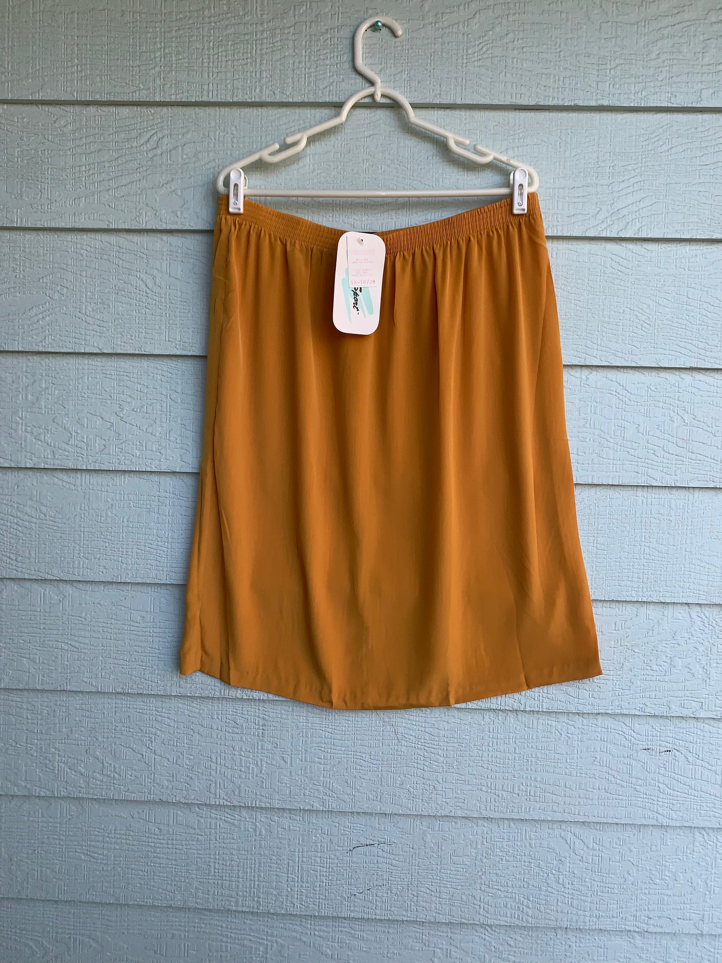 Vintage 80s Good Secretary Skirt by SG Sport 18/20- Brand New - Deadstock
